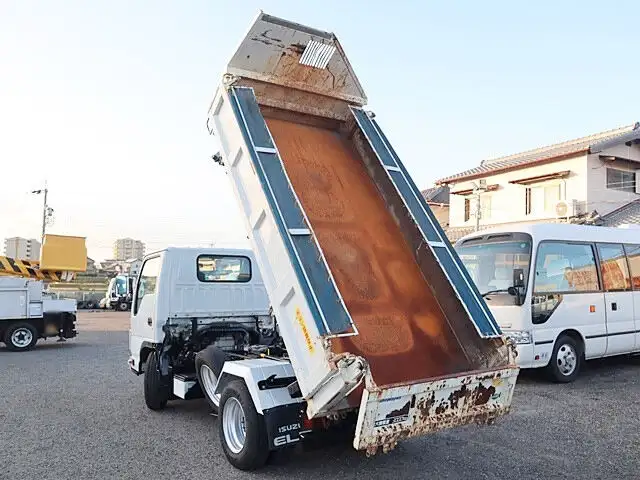 いすゞ エルフ 小型 ダンプ 三転 強化の中古トラック画像7