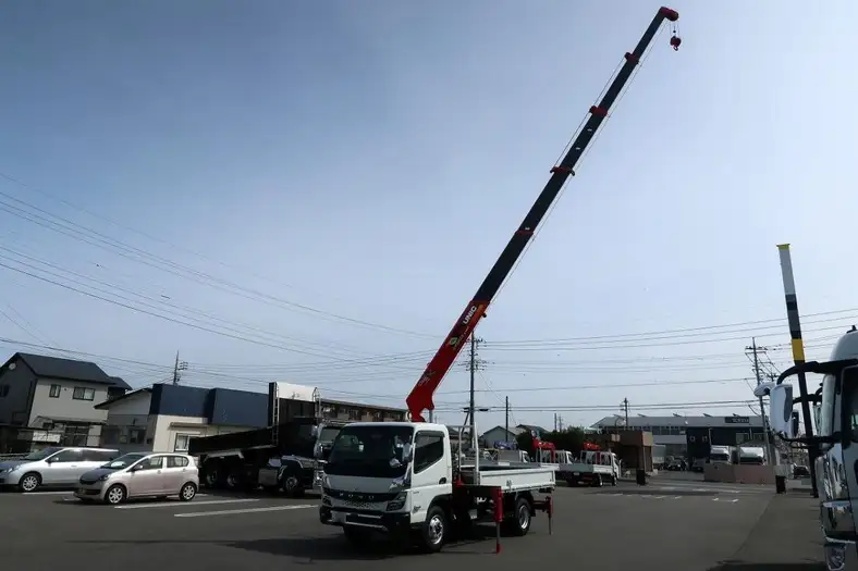 三菱 キャンター 小型 クレーン付 6段 ラジコンの中古トラック画像7