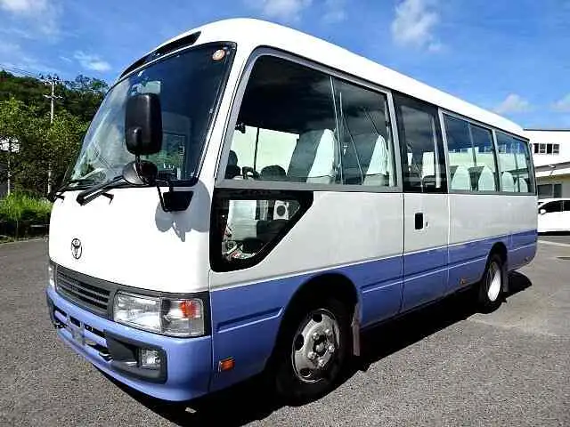 トヨタ コースター 小型 バス マイクロバス PB-XZB40の中古トラック画像1