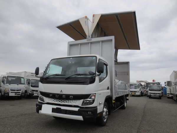 三菱 スーパーグレート 大型 ウイング パワーゲート ハイルーフ の中古トラック【車両No.128282】
