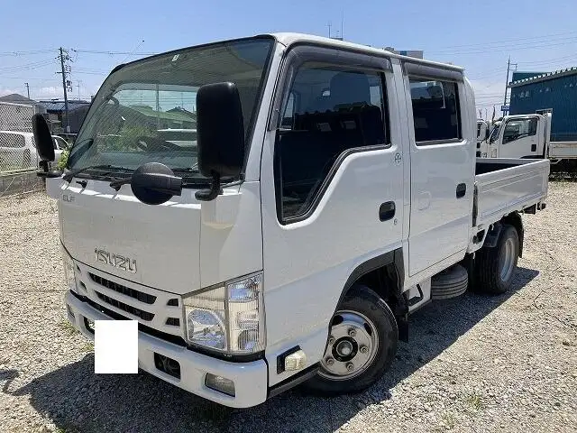 いすゞ エルフ 小型 平ボディ Wキャブ TRG-NJR85A の中古トラック【車両No.152211】