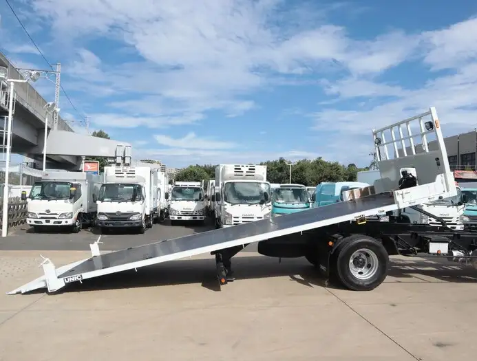 三菱 ファイター 中型/増トン 車両重機運搬 ラジコン ウインチの中古トラック画像8