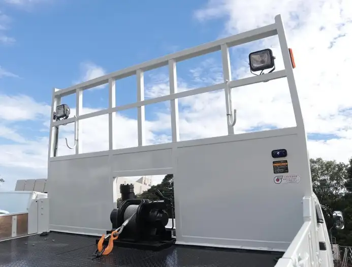 三菱 ファイター 中型/増トン 車両重機運搬 ラジコン ウインチの中古トラック画像10