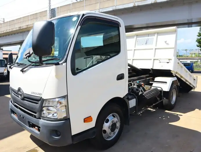 日野 デュトロ 小型 ダンプ ローダー TKG-XZU700Xの中古トラック画像1