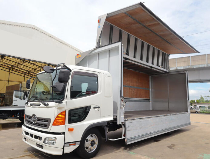 日野 レンジャー 中型/増トン ウイング ワイド TKG-FD9JLAA