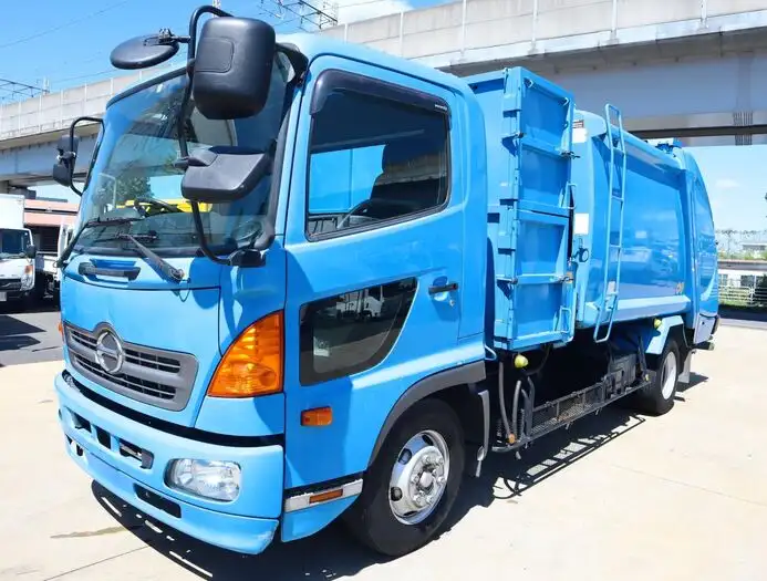 日野 レンジャー 中型/増トン パッカー車 プレス式 SKG-FC9JGAAの中古トラック画像1