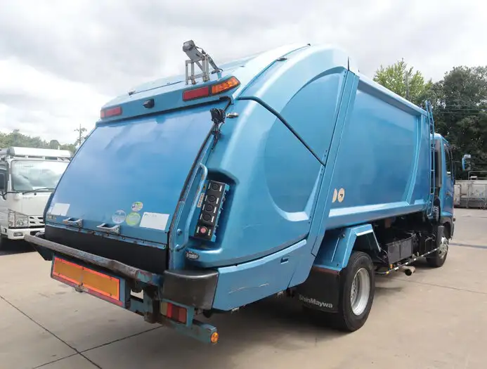 日野 レンジャー 中型/増トン パッカー車 プレス式 BKG-FC7JGYAの中古トラック画像3