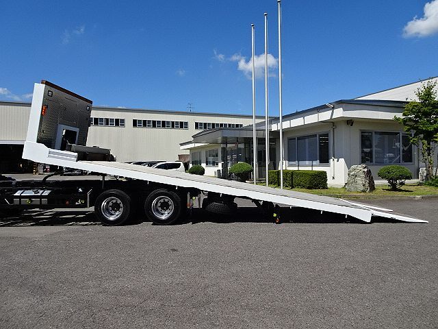 三菱 スーパーグレート 大型 車両重機運搬 5段クレーン ラジコン｜画像8