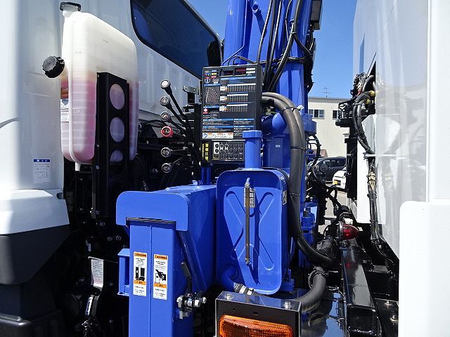 三菱 スーパーグレート 大型 車両重機運搬 5段クレーン ラジコン｜画像12