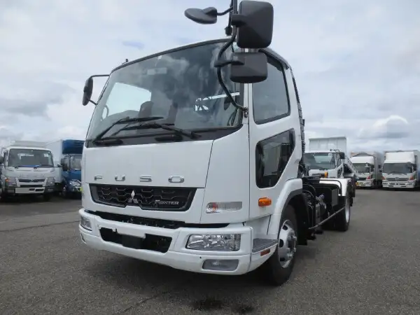 三菱 ファイター 中型/増トン アームロール ツインホイスト 2KG-FK72Fの中古トラック画像1
