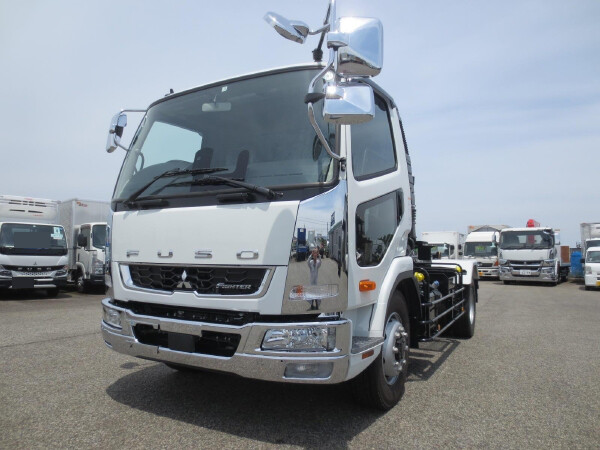 三菱 ファイター 中型 アームロール ツインホイスト 2KG-FK72FZ｜画像1