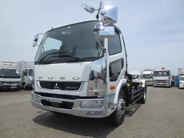 三菱 ファイター 中型/増トン アームロール ツインホイスト 2KG-FK72FZの中古トラック画像1