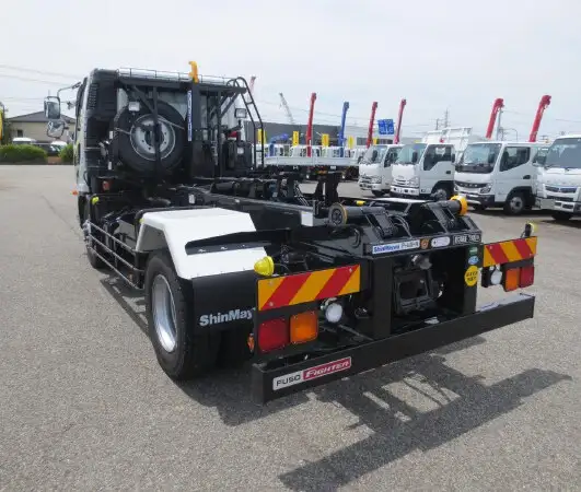 三菱 ファイター 中型/増トン アームロール ツインホイスト 2KG-FK72FZの中古トラック画像7