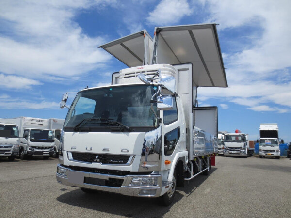 三菱 ファイター 中型/増トン 冷凍冷蔵 ワイド 2KG-FK65F
