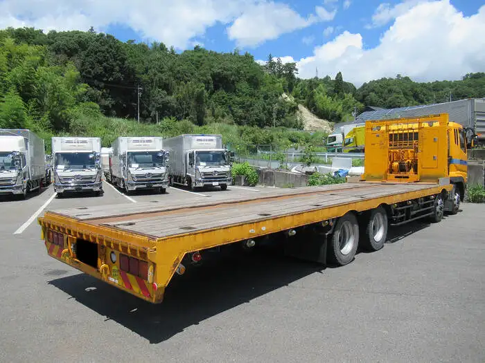 三菱 スーパーグレート 大型 車両重機運搬 ラジコン ウインチの中古トラック画像2