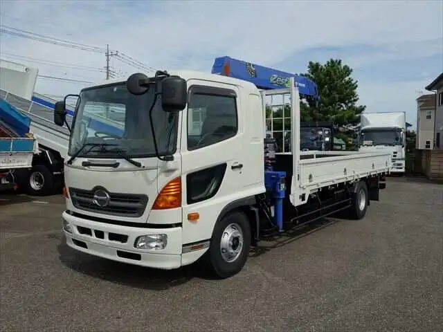 日野 レンジャー 中型/増トン クレーン付 5段 ラジコン の中古トラック【車両No.152393】