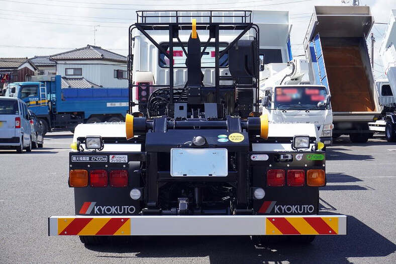 三菱 スーパーグレート 大型 アームロール ハイルーフ ツインホイスト｜画像3