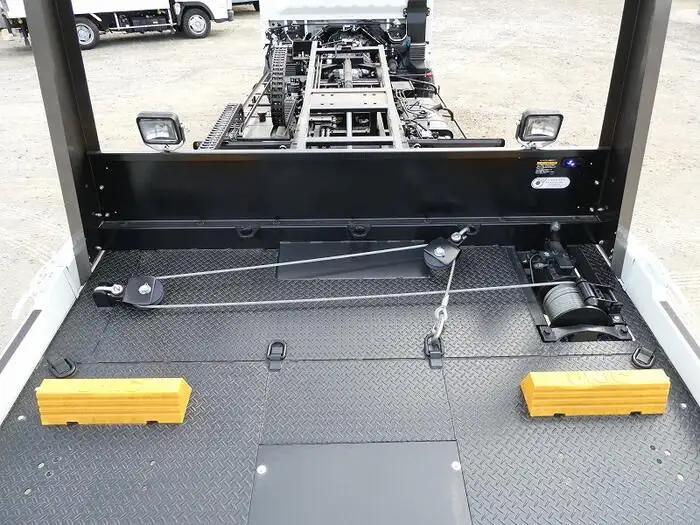 三菱 キャンター 小型 車両重機運搬 ラジコン ウインチの中古トラック画像7