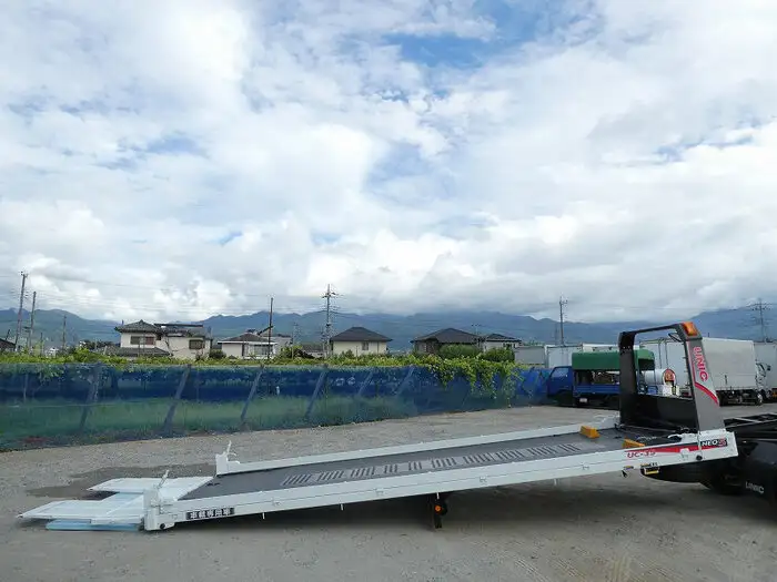 三菱 キャンター 小型 車両重機運搬 ラジコン ウインチの中古トラック画像9