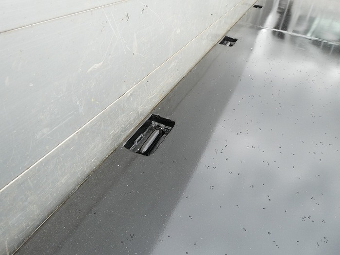 三菱 ファイター 中型 平ボディ 床鉄板 アルミブロック｜画像10