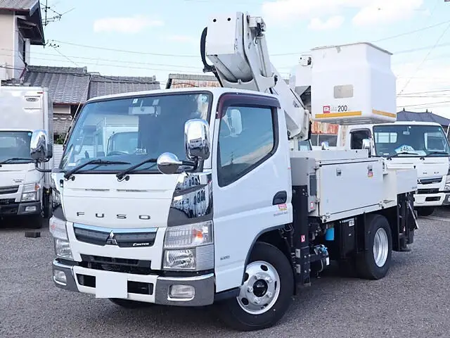 三菱 キャンター 小型 高所・建柱車 高所作業車 TPG-FEA50の中古トラック画像1
