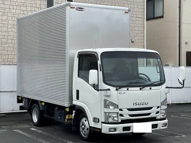 いすゞ エルフ 小型 アルミバン パワーゲート TRG-NLR85ANの中古トラック画像2