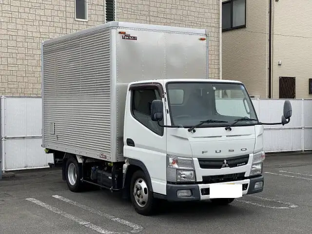 三菱 キャンター 小型 アルミバン サイドドア TKG-FBA20の中古トラック画像2