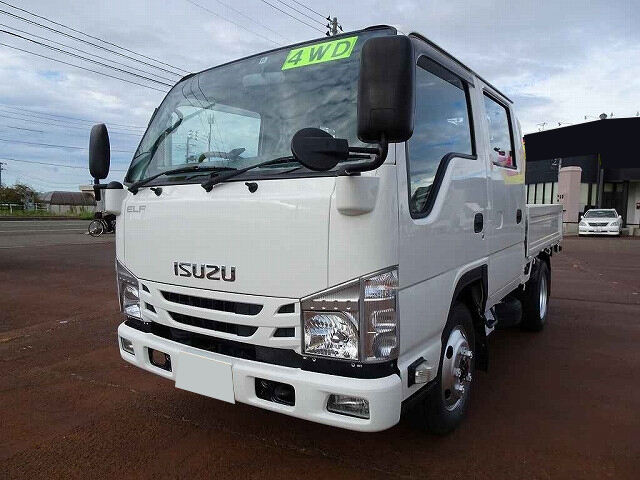 いすゞ エルフ 小型 平ボディ 10尺 TRG-NJS85A
