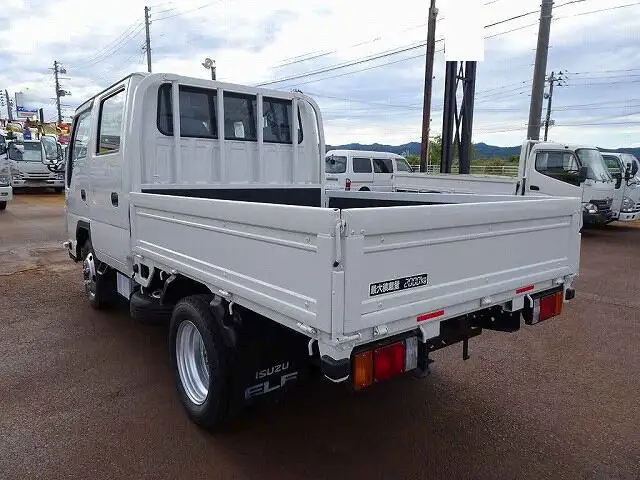 いすゞ エルフ 小型 平ボディ Wキャブ TRG-NJS85Aの中古トラック画像4