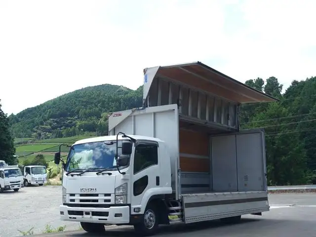 いすゞ フォワード 中型/増トン ウイング ベッド PKG-FSR34S2の中古トラック画像1