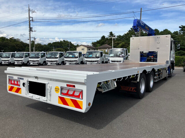 三菱 スーパーグレート 大型 車両重機運搬 4段クレーン ラジコン｜画像2