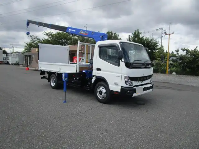 三菱 キャンター 小型 クレーン付 パワーゲート 4段の中古トラック画像2