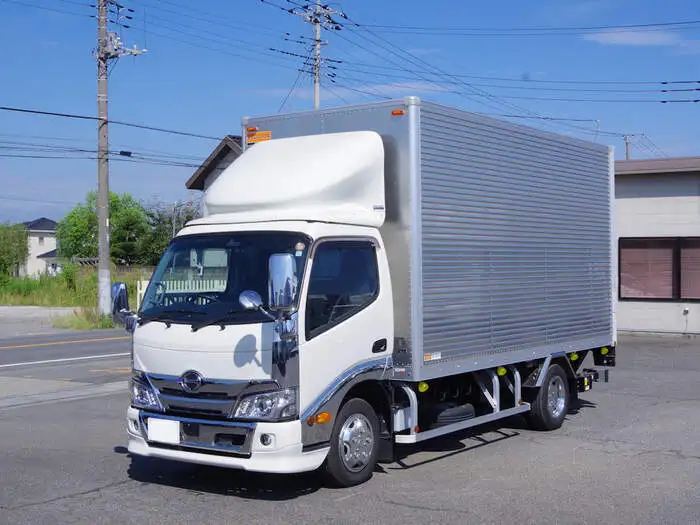 日野 デュトロ 小型 アルミバン パワーゲート 2RG-XZU655Mの中古トラック画像1
