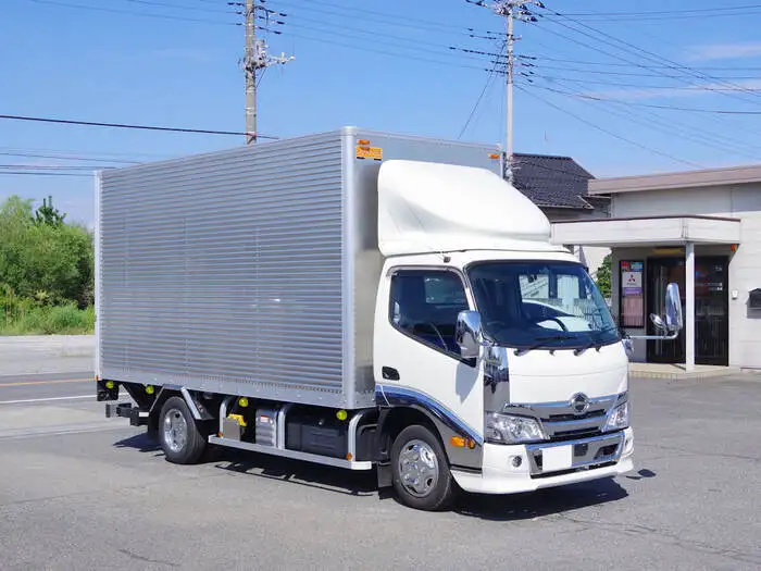 日野 デュトロ 小型 アルミバン パワーゲート 2RG-XZU655Mの中古トラック画像2