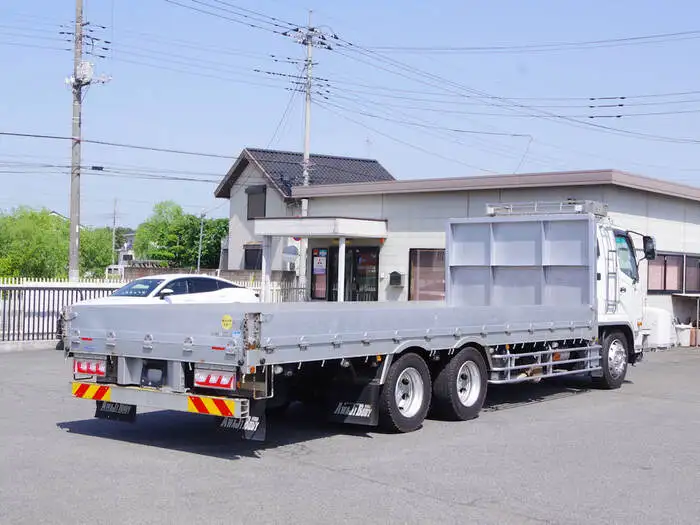 三菱 ファイター 中型/増トン 平ボディ 床鉄板 アルミブロックの中古トラック画像4