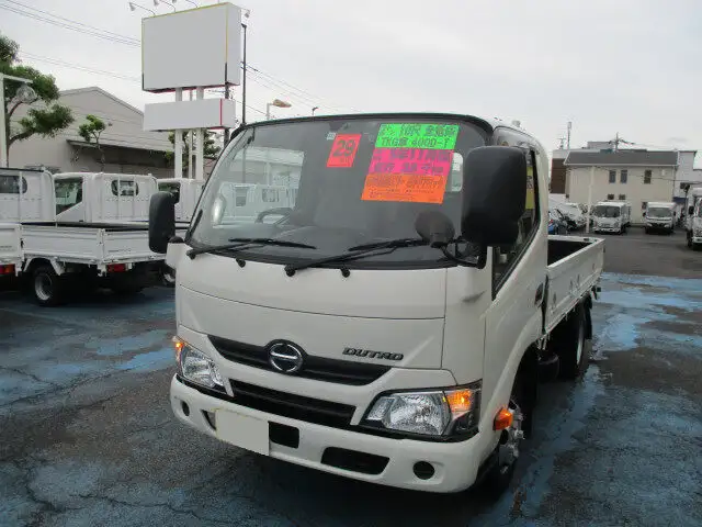 日野 デュトロ 小型 平ボディ TKG-XZC605M H29の中古トラック画像1