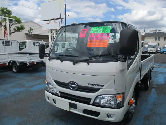 日野 デュトロ 小型 平ボディ TKG-XZC605M H30の中古トラック画像1