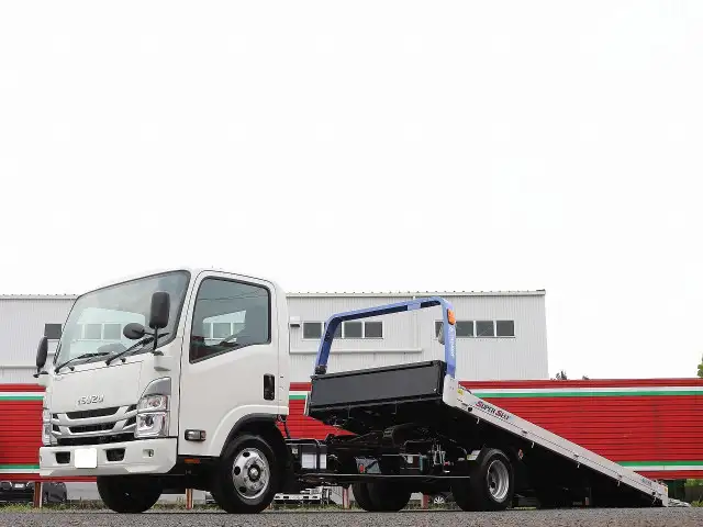 いすゞ エルフ 小型 車両重機運搬 ウインチ 2RG-NPR88Nの中古トラック画像6
