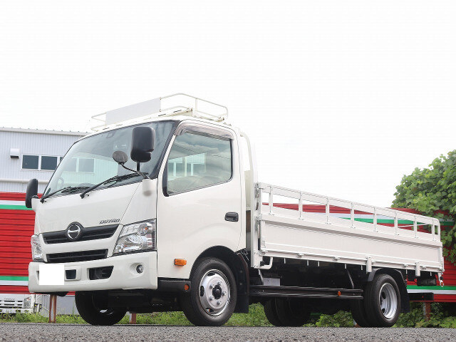 日野 デュトロ 小型 平ボディ ワイドロング TKG-XZU710