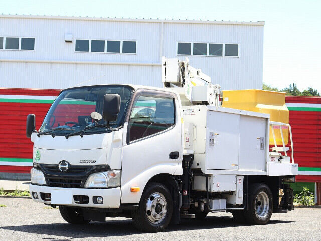 日野 デュトロ 小型 高所・建柱車 高所作業車 電工仕様｜画像1