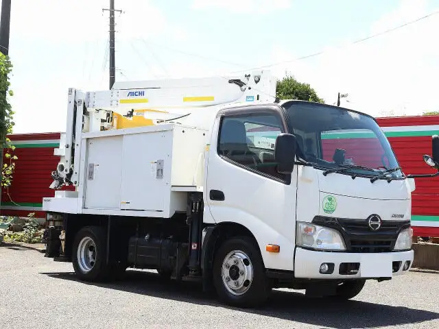 日野 デュトロ 小型 高所・建柱車 高所作業車 電工仕様の中古トラック画像2
