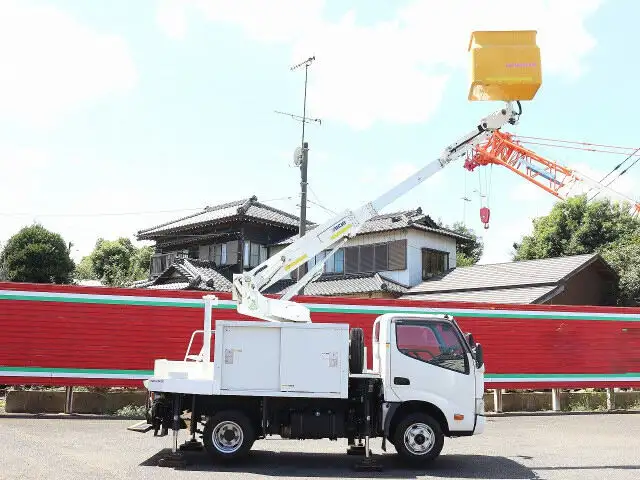 日野 デュトロ 小型 高所・建柱車 高所作業車 電工仕様の中古トラック画像9