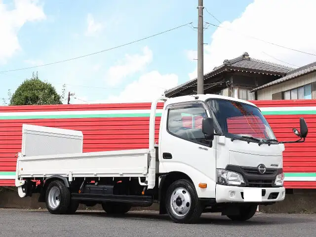 日野 デュトロ 小型 平ボディ パワーゲート TKG-XZU650Mの中古トラック画像2