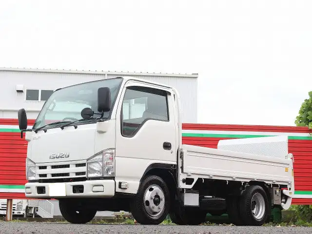 いすゞ エルフ 小型 平ボディ パワーゲート TKG-NHR85A の中古トラック【車両No.150878】