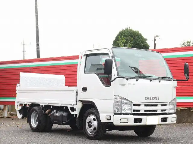 いすゞ エルフ 小型 平ボディ パワーゲート TKG-NHR85Aの中古トラック画像3