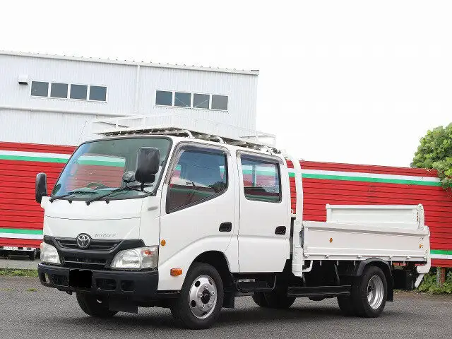 トヨタ トヨエース 小型 平ボディ Wキャブ パワーゲート の中古トラック【車両No.152093】