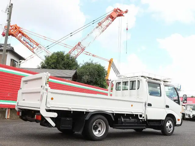 トヨタ トヨエース 小型 平ボディ Wキャブ パワーゲートの中古トラック画像4