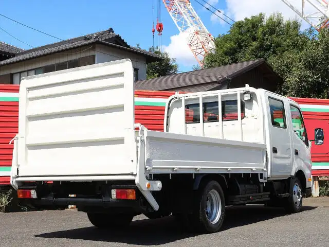 日野 デュトロ 小型 平ボディ Wキャブ パワーゲートの中古トラック画像3
