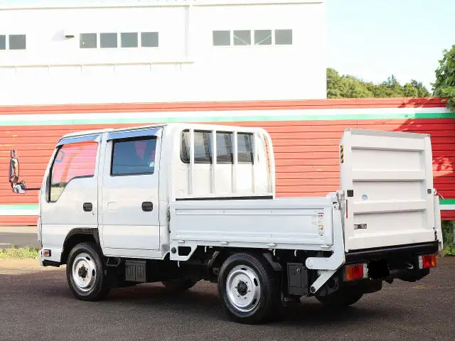 いすゞ エルフ 小型 平ボディ Wキャブ パワーゲートの中古トラック画像4