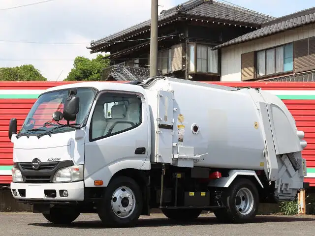 日野 デュトロ 小型 パッカー車 プレス式 TKG-XZU600Xの中古トラック画像1
